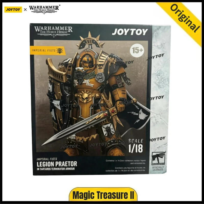 【JOYTOY】Warhammer 40K 1/18 Anime Figure Imperial Fists Librarian Consul Legion Praetor in Tartaros Terminator Armor H124mm
【JOYTOY】Warhammer 40K 1/18 Anime Figure Imperial Fists Librarian Consul Legion Praetor in Tartaros Terminator Armor H124mm
