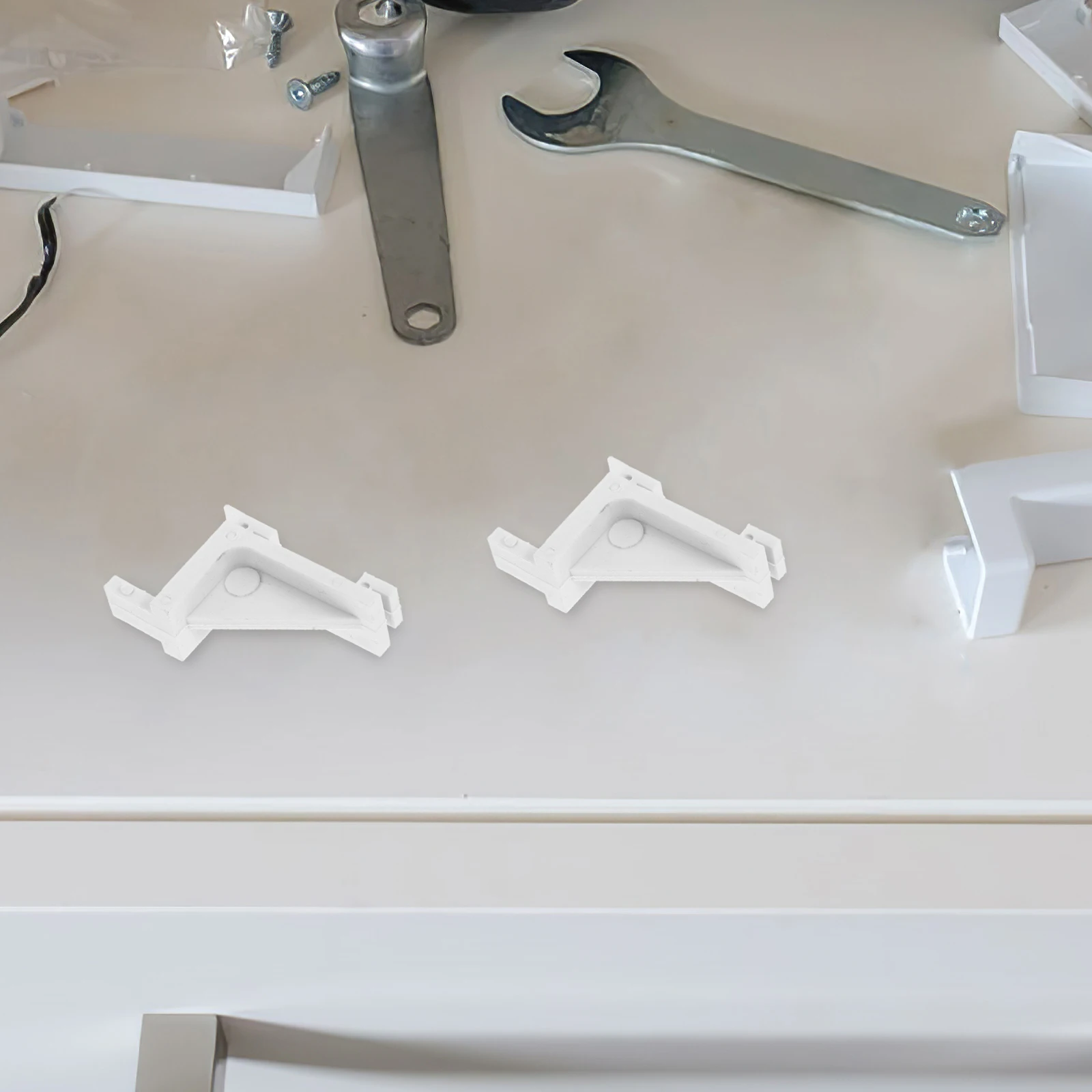 10Pcs Plastic Refrigerator Hooks Freezer Clamp Shelf Support Clips Adjustable Length Storage Organizers 
10Pcs Plastic Refrigerator Hooks Freezer Clamp Shelf Support Clips Adjustable Length Storage Organizers