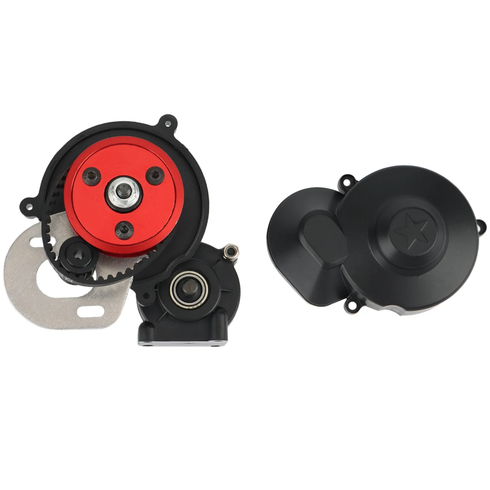 Коробка передач WOWFU с ременным приводом, коробка передач с двигателем 3,2 мм для осевого SCX10 SCX10 II 90046 90047 1/10 RC Гусеничный автомобиль
Коробка передач WOWFU с ременным приводом, коробка передач с двигателем 3,2 мм для осевого SCX10 SCX10 II 90046 90047 1/10 RC Гусеничный автомобиль