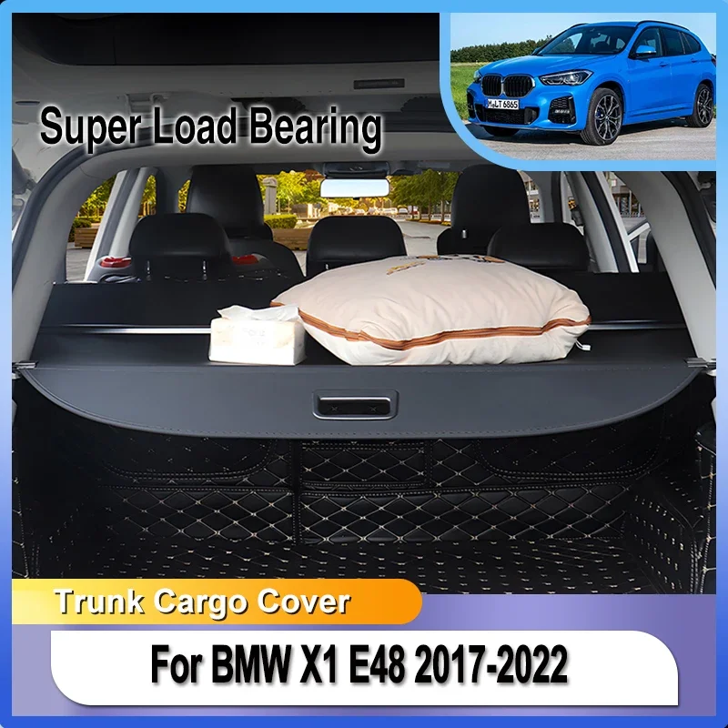 Для BMW X1 E48 2017 2018 2019 2020 2021 2022 Задняя крышка багажника конфиденциальность экран багажника защитный щиток шторка аксессуары для хранения автомобиля
Для BMW X1 E48 2017 2018 2019 2020 2021 2022 Задняя крышка багажника конфиденциальность экран багажника защитный щиток шторка аксессуары для хранения автомобиля