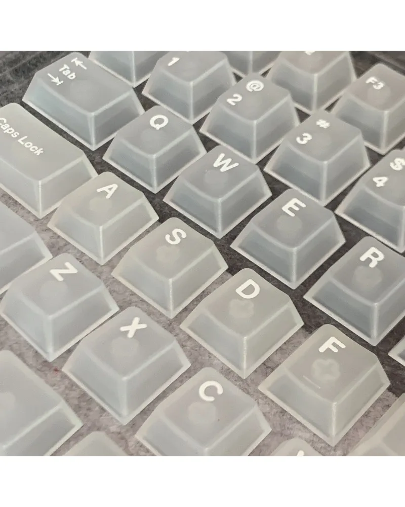Keycap Original factory height PC fog penetration process Simple adaptation Rog Mage white fog keycap engraving
Keycap Original factory height PC fog penetration process Simple adaptation Rog Mage white fog keycap engraving