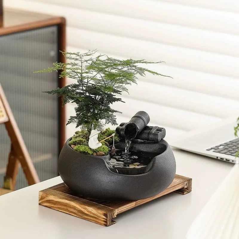2026 Fortune Water Fountain Ornament Circulating Water Living Room Tea Table Office Desktop Decor Housewarming Opening Gift
2026 Fortune Water Fountain Ornament Circulating Water Living Room Tea Table Office Desktop Decor Housewarming Opening Gift
