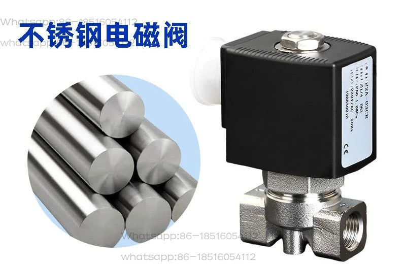 Supply Two-position Two-way Stainless Steel Solenoid Valve Automatic Precision Detector Direct-acting Solenoid
Supply Two-position Two-way Stainless Steel Solenoid Valve Automatic Precision Detector Direct-acting Solenoid