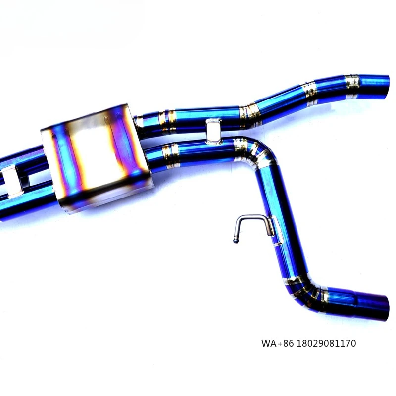 Выхлоп Catback для 2,9 3,0 3,6 4,8 2011-2020, выхлопная система, высокопроизводительная труба из титанового сплава
Выхлоп Catback для 2,9 3,0 3,6 4,8 2011-2020, выхлопная система, высокопроизводительная труба из титанового сплава