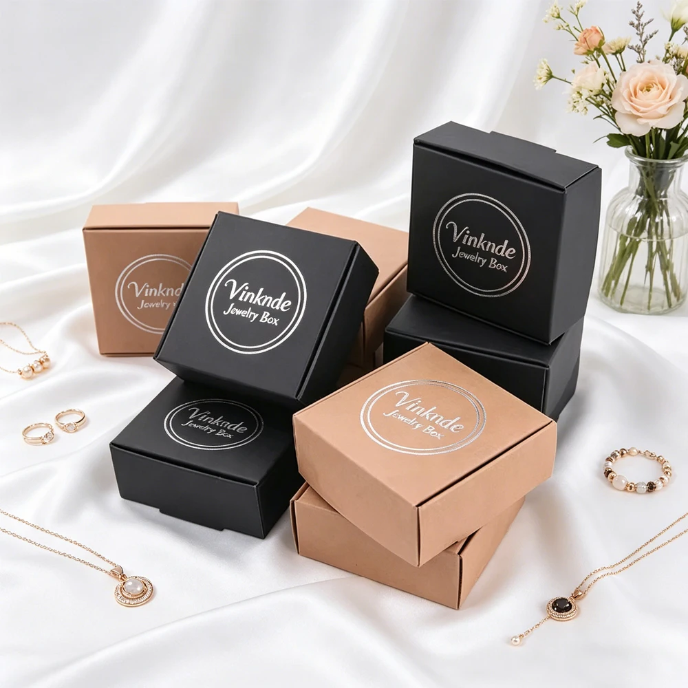 50/100pcs Custom Logo Paper Jewelry Packaging Boxes Corrugated Paper Mailer Box for Cosmetics Skincare Beauty Earrings Keychains
50/100pcs Custom Logo Paper Jewelry Packaging Boxes Corrugated Paper Mailer Box for Cosmetics Skincare Beauty Earrings Keychains