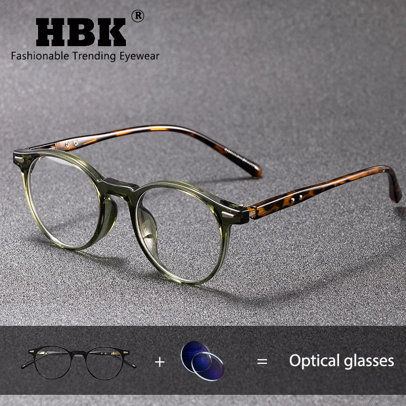 HBK Anti Blue Light 1.56 Refractive Index Reading Glasses Round Frames Optical Frames Men Women Casual Fashion Glasses Lenses
HBK Anti Blue Light 1.56 Refractive Index Reading Glasses Round Frames Optical Frames Men Women Casual Fashion Glasses Lenses