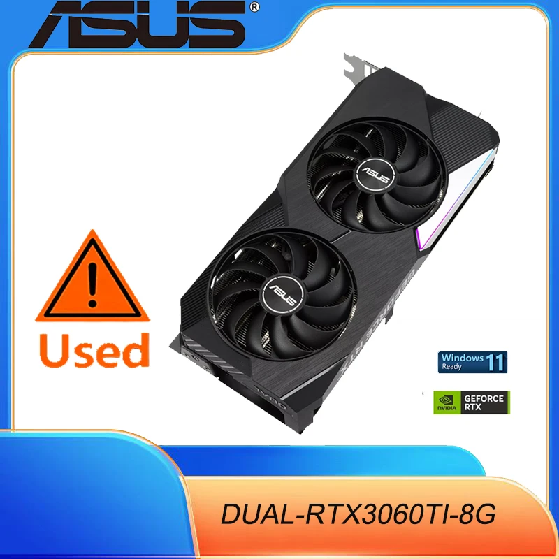 ASUS Dual GeForce RTX™ 3060 Ti OC Edition 8GB GDDR6 with two powerful Axial-tech fans for AAA gaming performance and ray tracing
ASUS Dual GeForce RTX™ 3060 Ti OC Edition 8GB GDDR6 with two powerful Axial-tech fans for AAA gaming performance and ray tracing