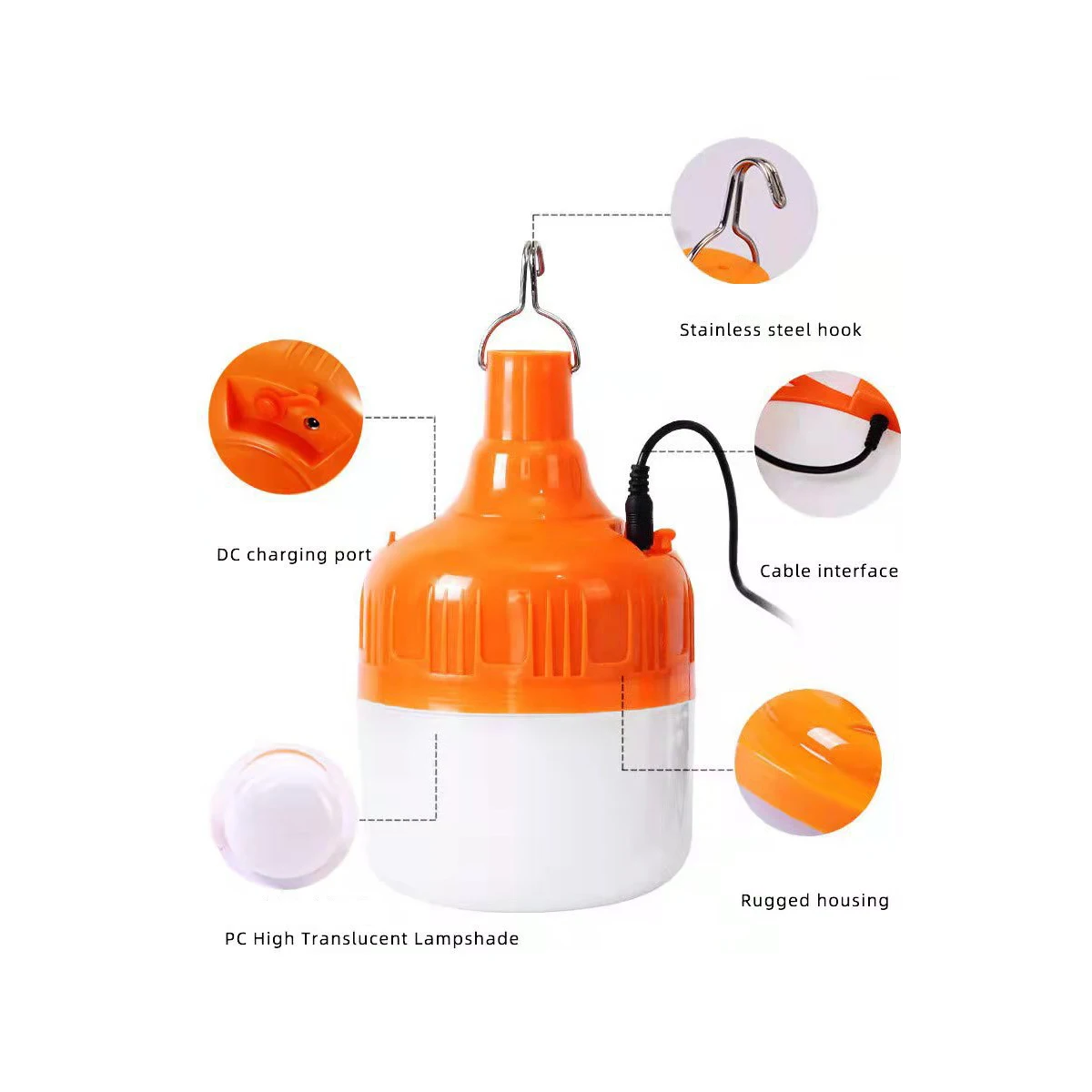 Solar LED Emergency Light, Portable Camping Light Bulb Emergency Lighting Flashlight Lights Outdoor Picnics Hanging Tent Light
Solar LED Emergency Light, Portable Camping Light Bulb Emergency Lighting Flashlight Lights Outdoor Picnics Hanging Tent Light