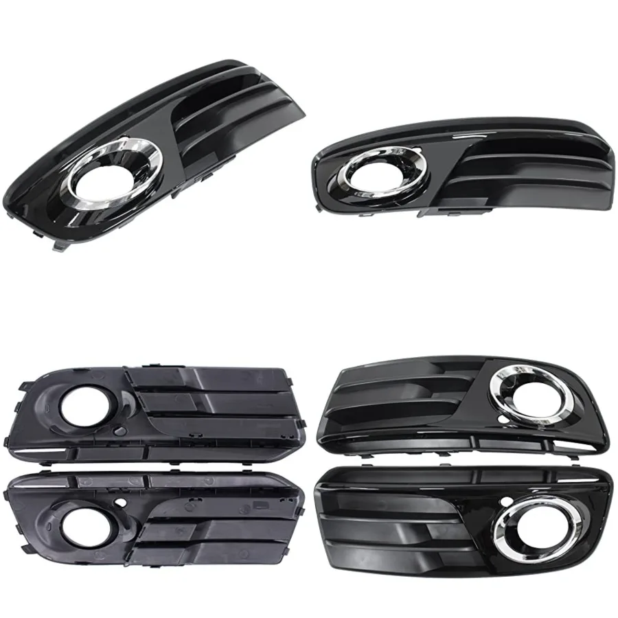 Pair Glossy Black ABS Front Bumper Lower Fog Light Cover Grill Grilles Insert for Audi Q5 2013-2017 Left Driver and Right Passe
Pair Glossy Black ABS Front Bumper Lower Fog Light Cover Grill Grilles Insert for Audi Q5 2013-2017 Left Driver and Right Passe