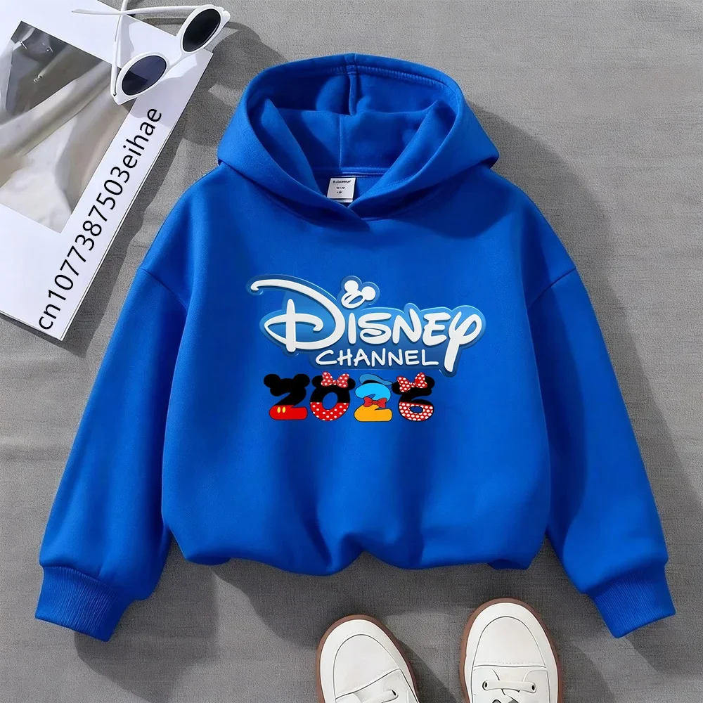 Модная детская толстовка с капюшоном для поездок в Диснейленд, с мультяшными персонажами Диснея, кавайный дизайн, 2026, для девочек и мальчиков
Модная детская толстовка с капюшоном для поездок в Диснейленд, с мультяшными персонажами Диснея, кавайный дизайн, 2026, для девочек и мальчиков