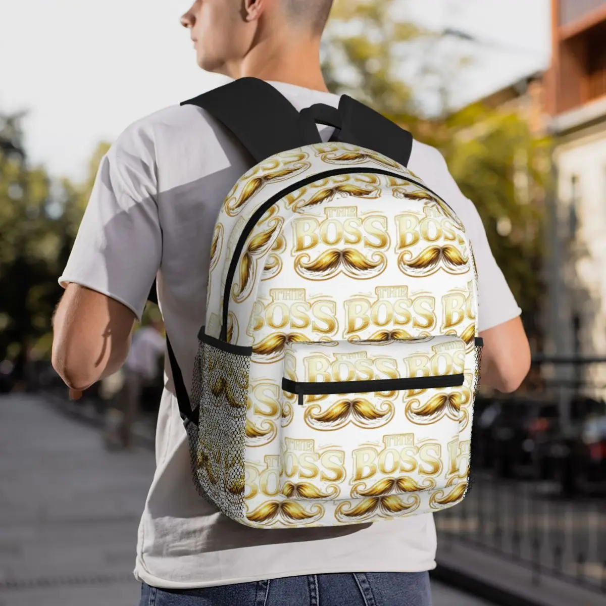 The Boss The Real Boss Backpack Daypack Large Capacity Kids BookBag School Bag Shoulder Bags for Men Women
The Boss The Real Boss Backpack Daypack Large Capacity Kids BookBag School Bag Shoulder Bags for Men Women