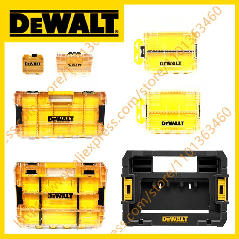 DEWALT оригинальный ящик для хранения аксессуаров для инструментов TSTAK, поддержка сверл, конвейерный мини-прочный футляр
DEWALT оригинальный ящик для хранения аксессуаров для инструментов TSTAK, поддержка сверл, конвейерный мини-прочный футляр
