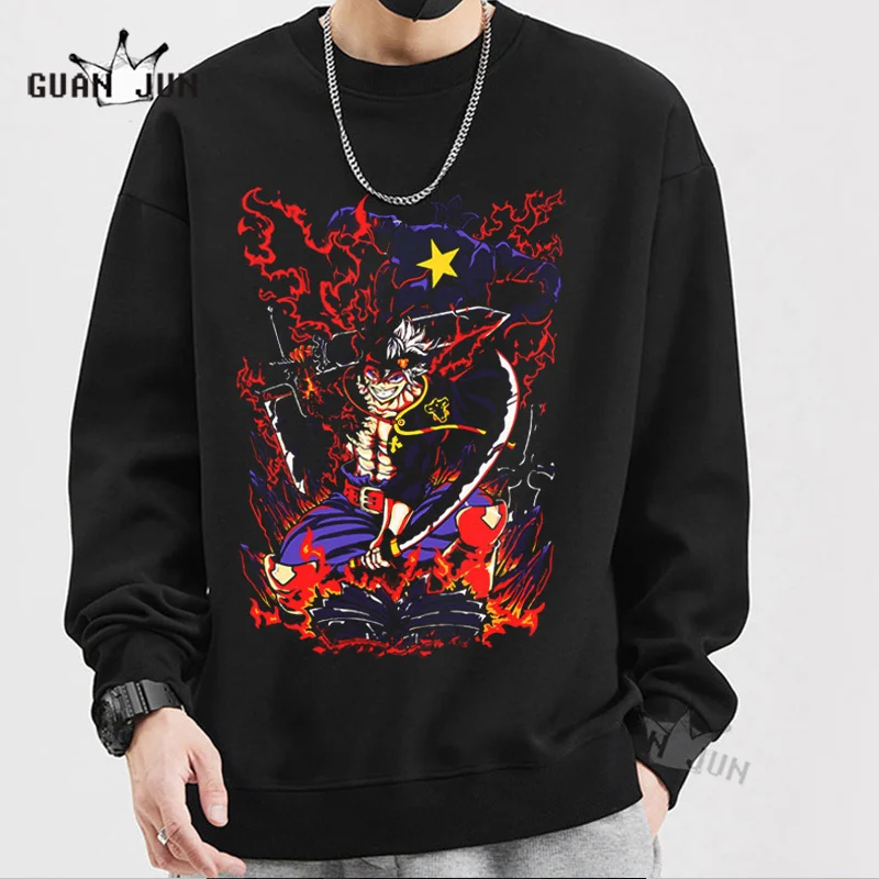 Black Clover Sweatshirts Japanese Manga Anime Hoodie Print Casual Long Sleeve Streetwear Harajuku Woman Man Clothing Unisex Tops
Black Clover Sweatshirts Japanese Manga Anime Hoodie Print Casual Long Sleeve Streetwear Harajuku Woman Man Clothing Unisex Tops