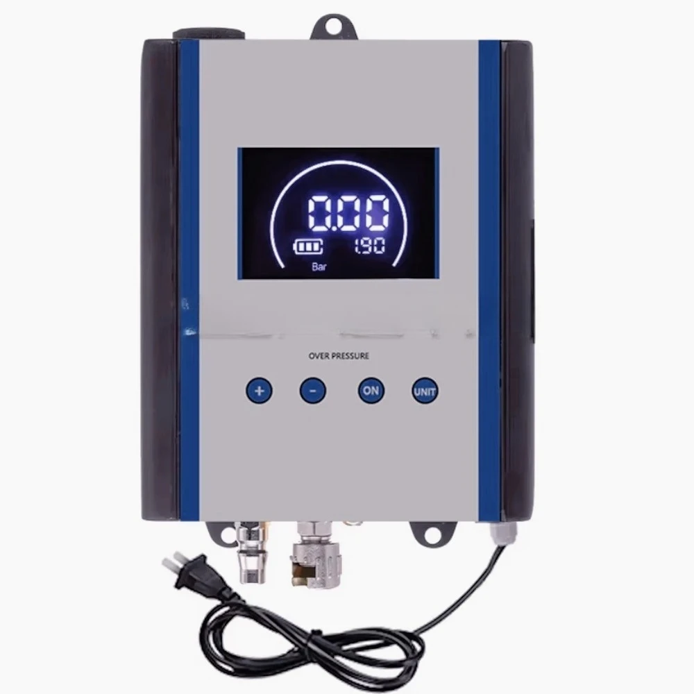 AQ-Wall-mounted Digital Tyre Pressure Gauge Automatic tyre infaltor inflation gun air gauge Automatic tire shop inflation gun
AQ-Wall-mounted Digital Tyre Pressure Gauge Automatic tyre infaltor inflation gun air gauge Automatic tire shop inflation gun