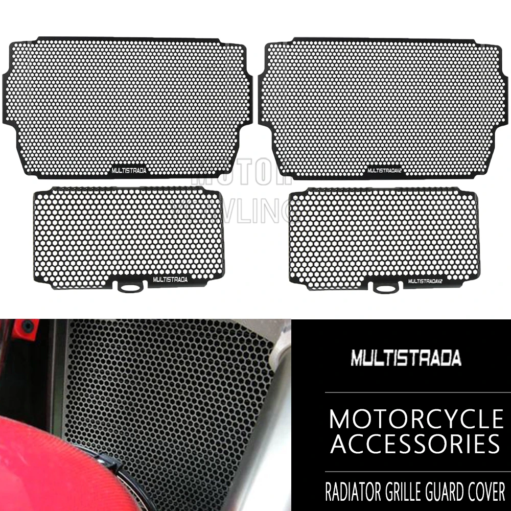 For Ducati Multistrada 950 1200 1260 S 950S 1200S 1260S Enduro /ABS Motorcycle Radiator Grille Cover Oil Cooler Guard Protection
For Ducati Multistrada 950 1200 1260 S 950S 1200S 1260S Enduro /ABS Motorcycle Radiator Grille Cover Oil Cooler Guard Protection