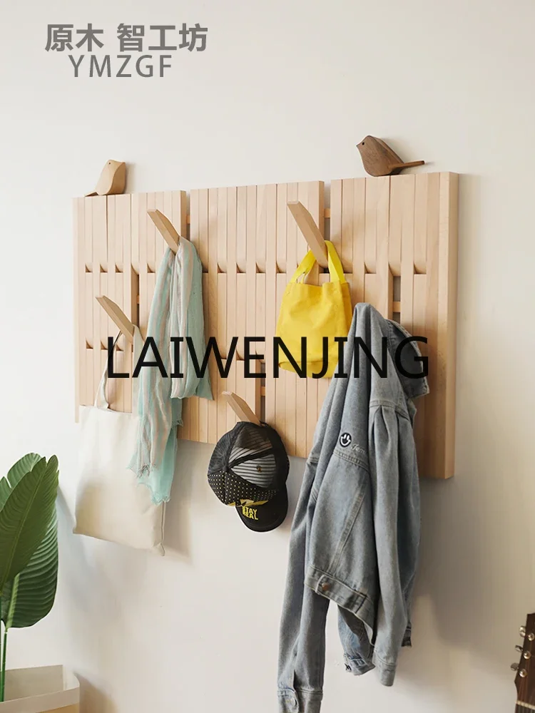a-15 Wooden Strip Coat Rack Clothes Solid Wood Black Walnut Entrance Rack Piano Keys
a-15 Wooden Strip Coat Rack Clothes Solid Wood Black Walnut Entrance Rack Piano Keys