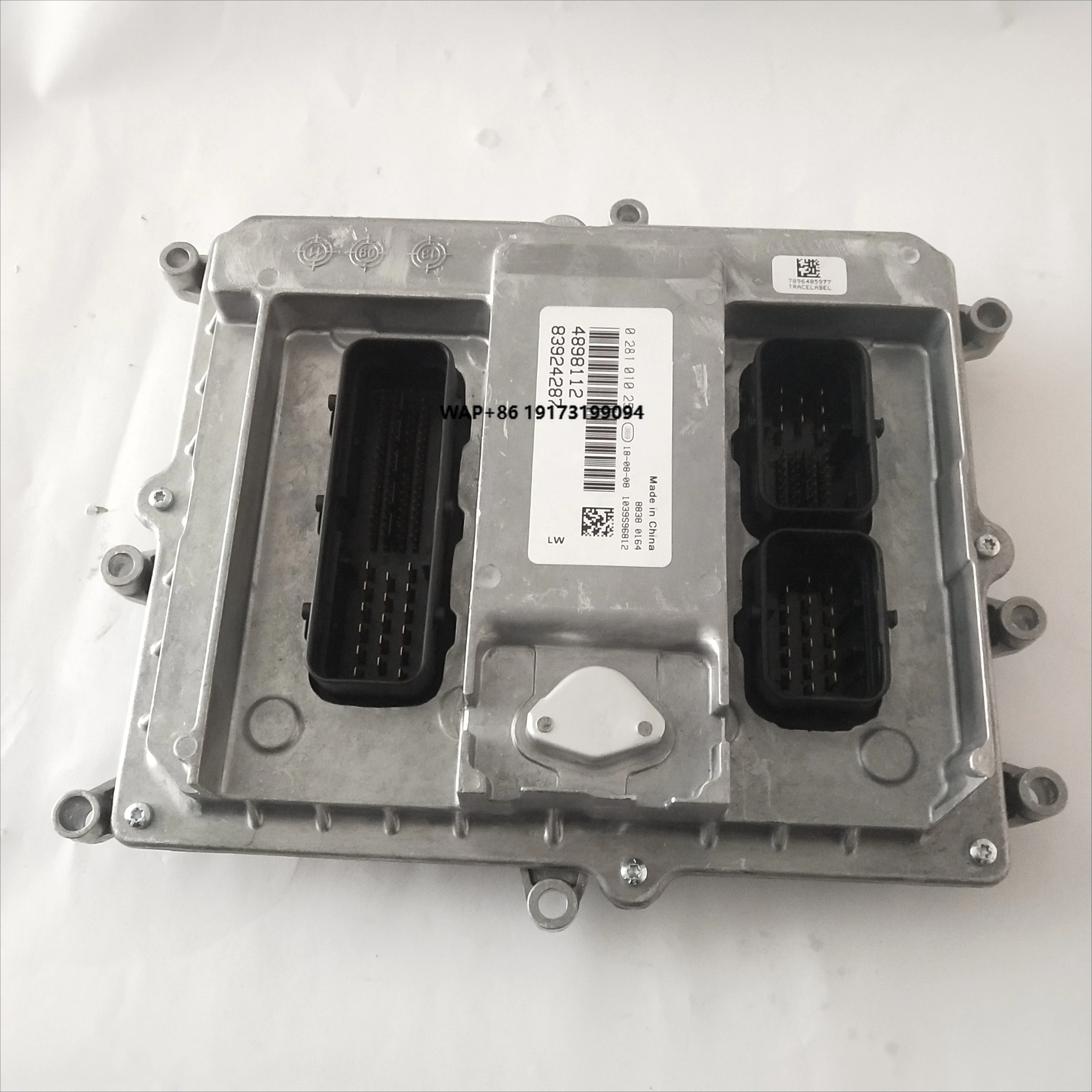 Electronic Control Module Ecu Ecm Assy 0281010254 4898112
Electronic Control Module Ecu Ecm Assy 0281010254 4898112