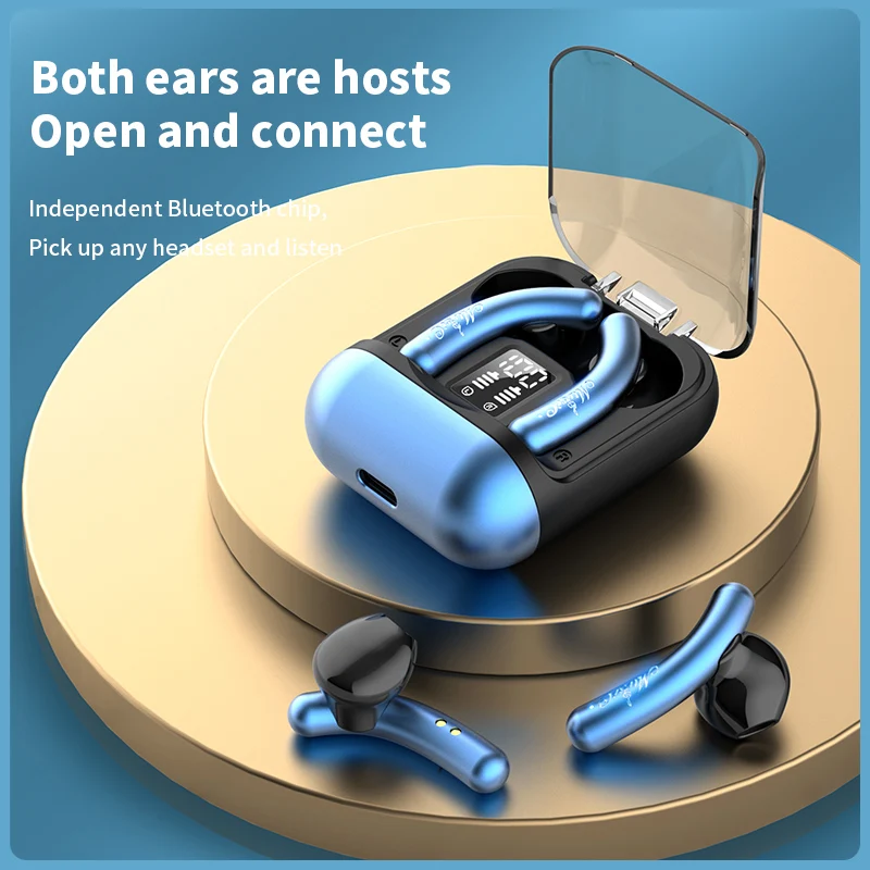 N28 Gaming Headset Fashion Business Sports Wireless Bluetooth Headset TWS Digital Power Display
N28 Gaming Headset Fashion Business Sports Wireless Bluetooth Headset TWS Digital Power Display