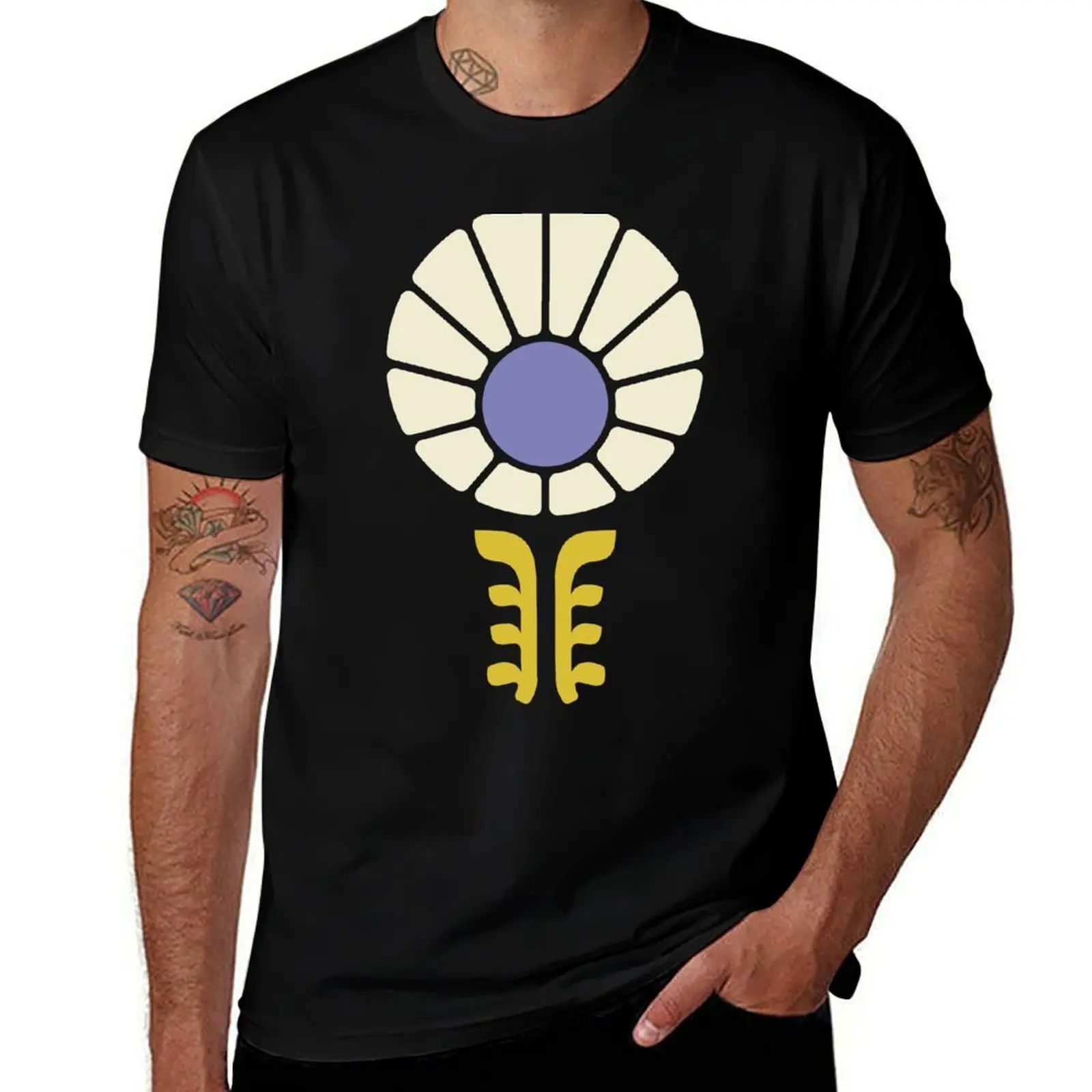 KF 0224 B - Vintage Retro 70s Daisy Floral Pattern in Yellow Purple T-Shirt man t shirts for men casual T-Shirt
KF 0224 B - Vintage Retro 70s Daisy Floral Pattern in Yellow Purple T-Shirt man t shirts for men casual T-Shirt
