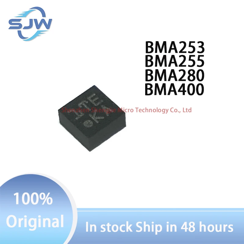 BMA253 BMA255 BMA280 BMA400 Screen printing UL/US KA DA FA encapsulation LGA12 Attitude sensor/gyroscope chip
BMA253 BMA255 BMA280 BMA400 Screen printing UL/US KA DA FA encapsulation LGA12 Attitude sensor/gyroscope chip