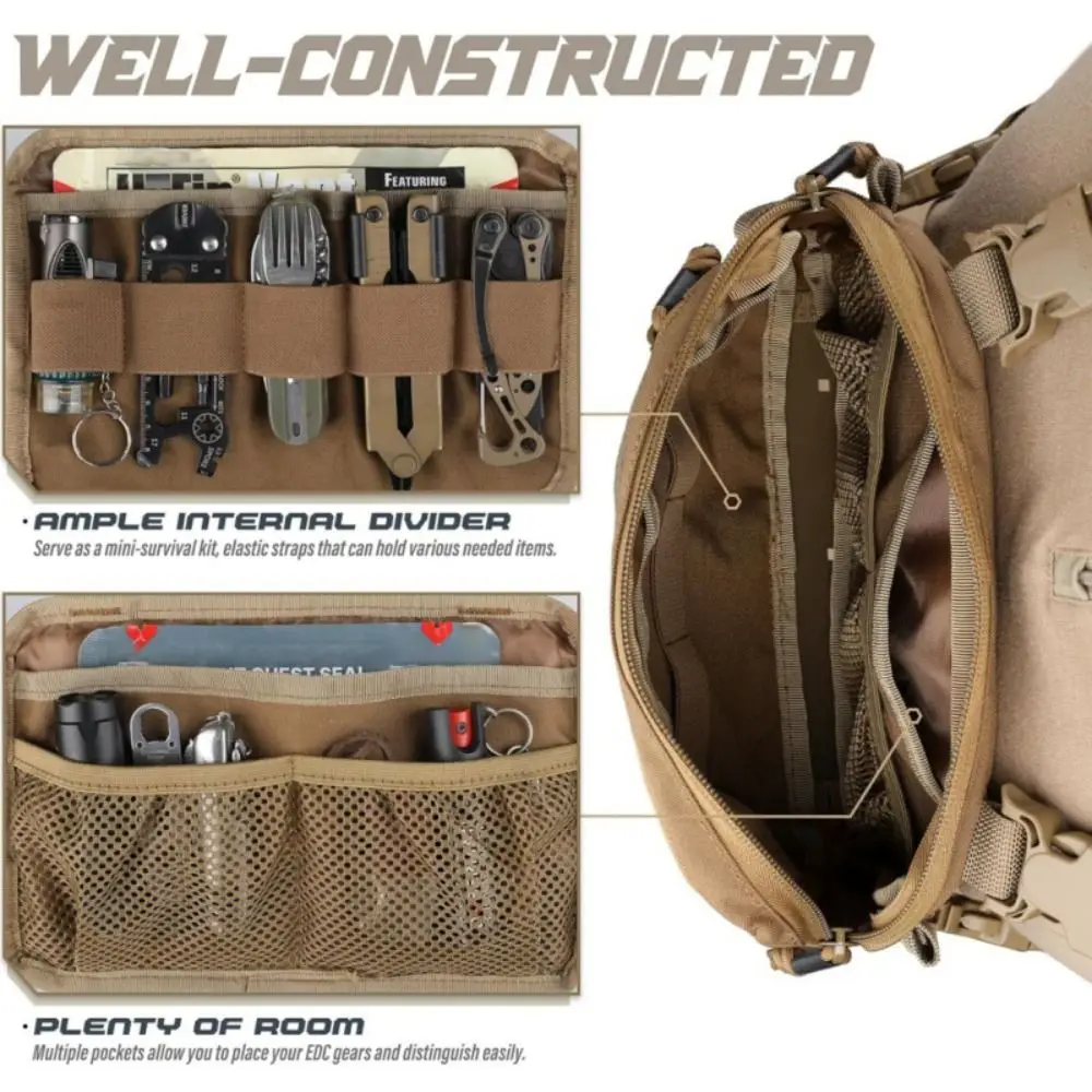 Sports Lightweight Backpack Multi-Functional Outdoor Tool Kit Camping Bag Equipped with System Fanny Pack Hiking
Sports Lightweight Backpack Multi-Functional Outdoor Tool Kit Camping Bag Equipped with System Fanny Pack Hiking