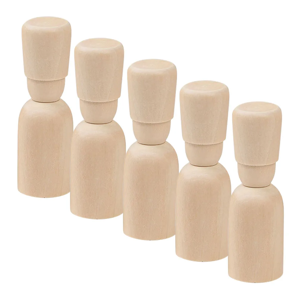 5Pcs Blank Wooden Peg People DIY Craft Set for Children Painting Drawing Creative Play Home Decor Rustic Modern Ornament Mini
5Pcs Blank Wooden Peg People DIY Craft Set for Children Painting Drawing Creative Play Home Decor Rustic Modern Ornament Mini