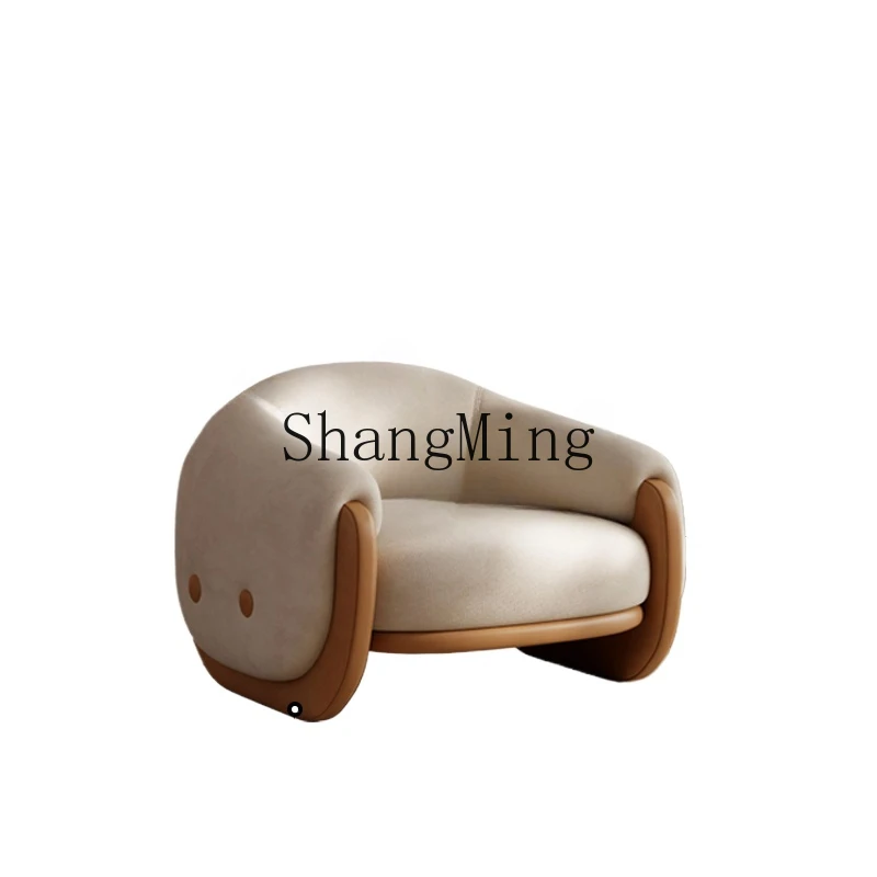 ZYH cream wind leisure chair single sofa chair living room lazy leisure recliner
ZYH cream wind leisure chair single sofa chair living room lazy leisure recliner