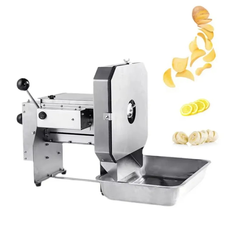 Эффективная машина для нарезки картофельных чипсов, автоматическая овощерезка
Эффективная машина для нарезки картофельных чипсов, автоматическая овощерезка