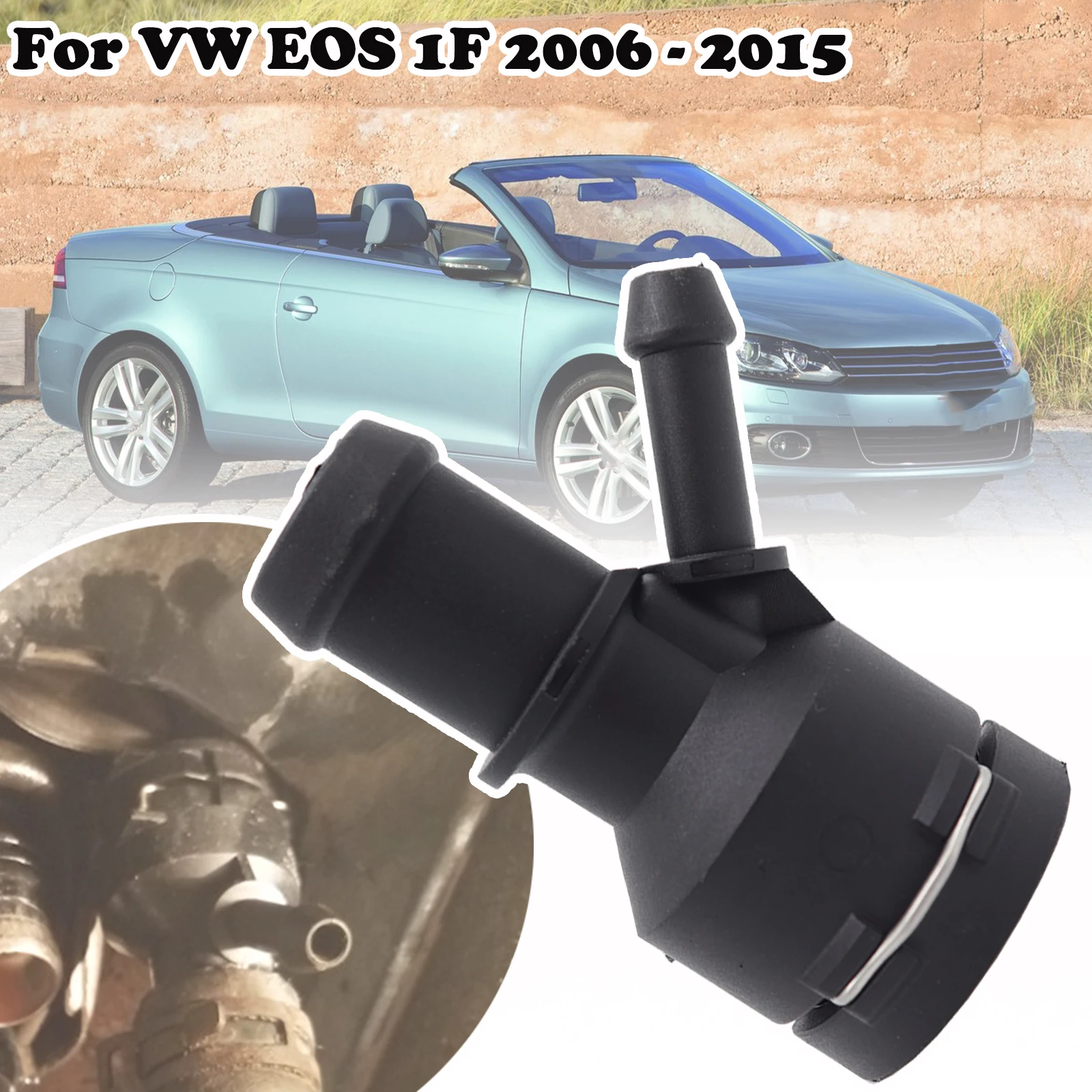 Car Heat Exchange Coolant Flange Pipe Connector 1K0122291C Heat Coolant Hose Coupling Flange For VW EOS 1F 2006 2007 2008 - 2015
Car Heat Exchange Coolant Flange Pipe Connector 1K0122291C Heat Coolant Hose Coupling Flange For VW EOS 1F 2006 2007 2008 - 2015