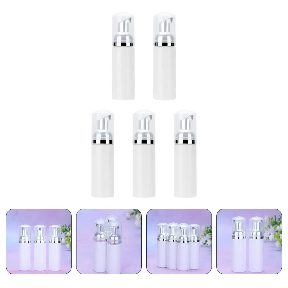 5Pcs 60Ml Travel Foaming Bottles Fashionable Foam-Making Dispenser for Shampoo Lotion Hand Soap Lightweight Reusable Container
5Pcs 60Ml Travel Foaming Bottles Fashionable Foam-Making Dispenser for Shampoo Lotion Hand Soap Lightweight Reusable Container