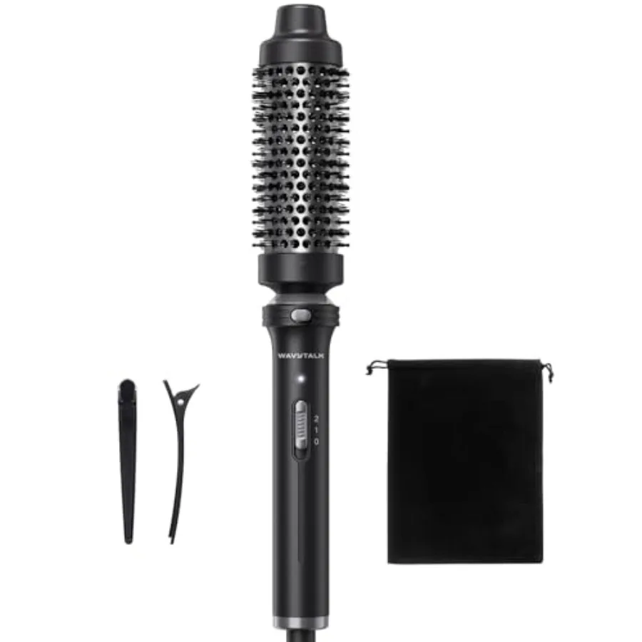 Thermal Brush 1 1/2 inch Heated Round Brush with Detachable Head Velvet Pouch and Dual Voltage for Travel Easy to Create Blowou
Thermal Brush 1 1/2 inch Heated Round Brush with Detachable Head Velvet Pouch and Dual Voltage for Travel Easy to Create Blowou