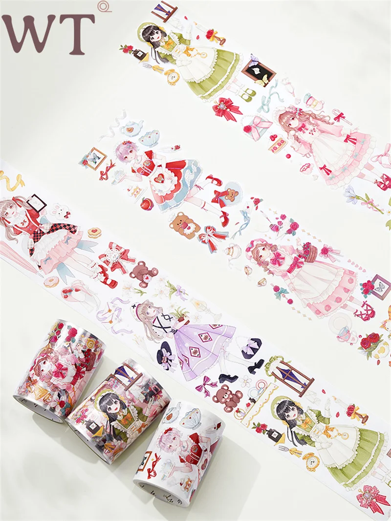 Canada WT Masking Tape Washi/PET Tapes Lovely Teatime Delights Wide Washi Shiny PET Tape Journaling Decorative Stickers 6cmx5M
Canada WT Masking Tape Washi/PET Tapes Lovely Teatime Delights Wide Washi Shiny PET Tape Journaling Decorative Stickers 6cmx5M
