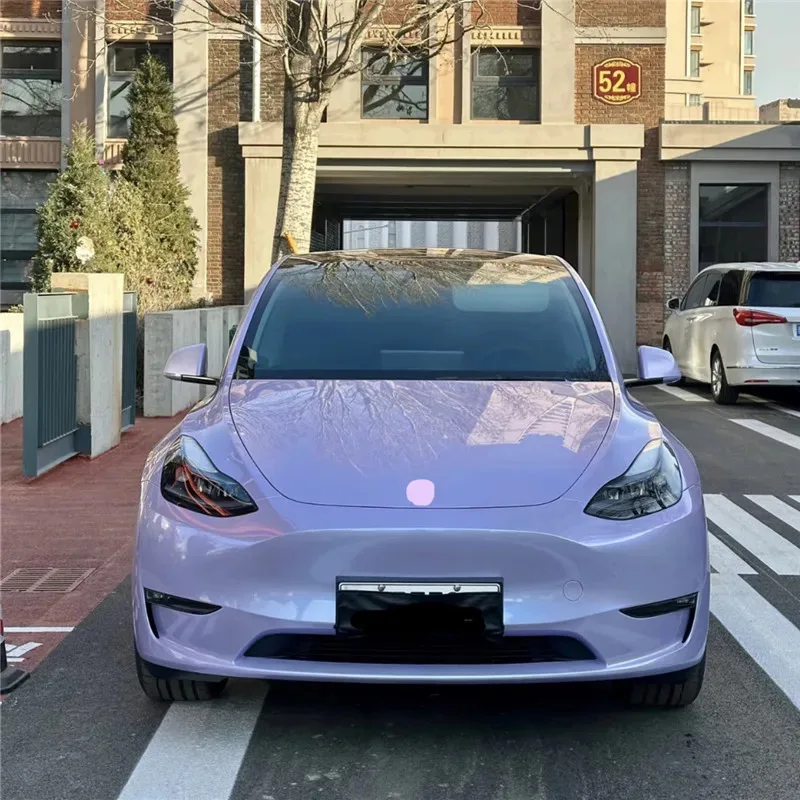 Pet Fantastic Lavender Silver Charm Purple Car Wrap Vinyl Films Color Changing Skin Paint Protection Film
Pet Fantastic Lavender Silver Charm Purple Car Wrap Vinyl Films Color Changing Skin Paint Protection Film