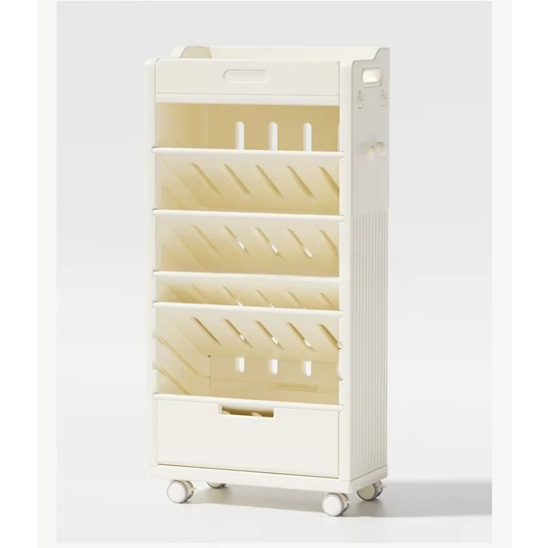 Children's bookshelf with wheels Household plastic removable rotating table corner multi-layer bookshelf Bookcase
Children's bookshelf with wheels Household plastic removable rotating table corner multi-layer bookshelf Bookcase