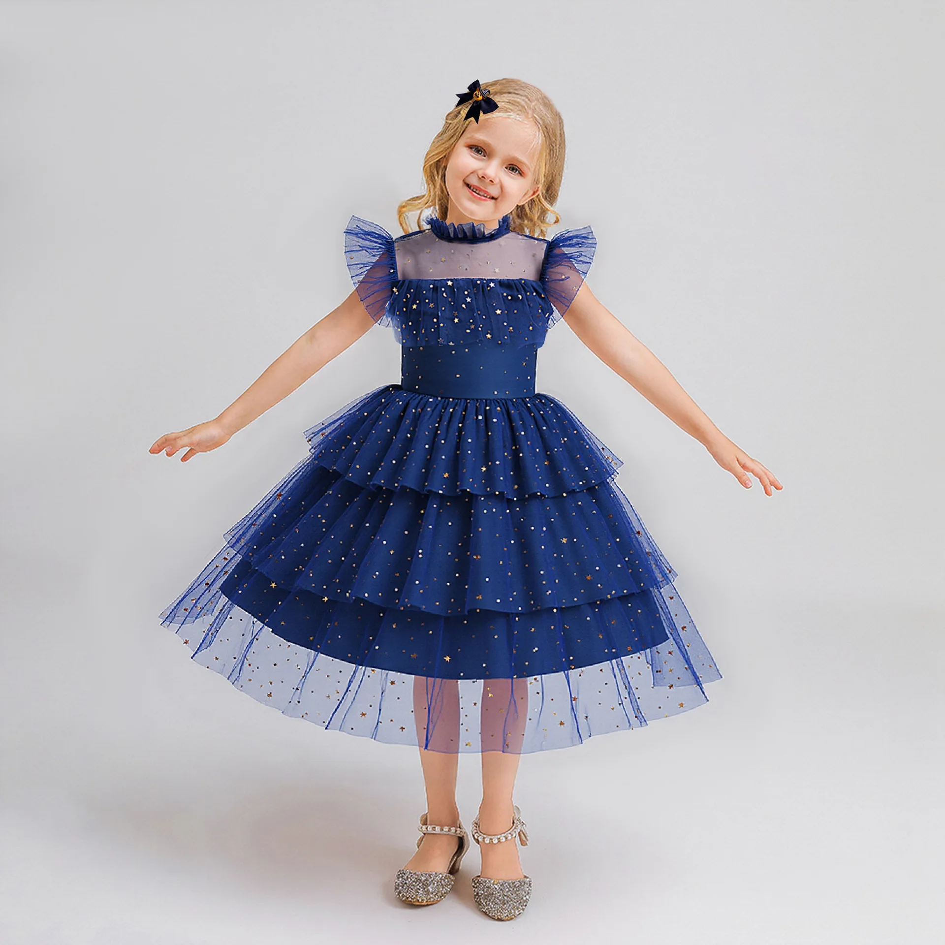 Sequined Star Dress For Girls Mesh Tulle Halloween Kids Costume Evening For Birthday Party Prom Performance Girls Party Dress
Sequined Star Dress For Girls Mesh Tulle Halloween Kids Costume Evening For Birthday Party Prom Performance Girls Party Dress