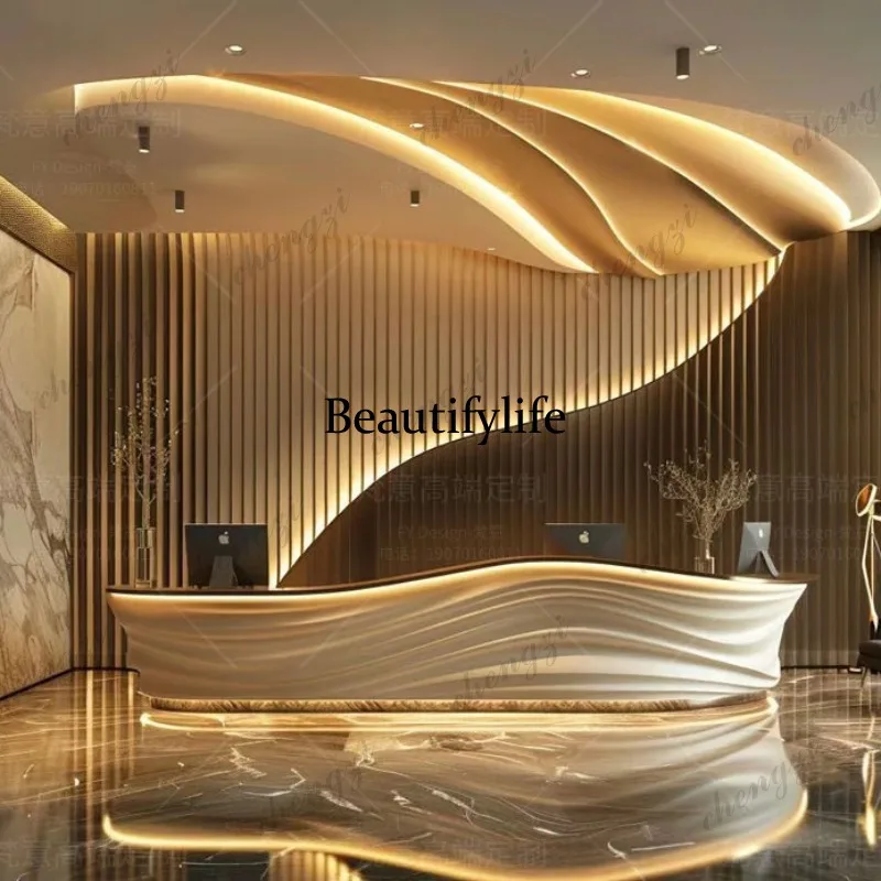 PPP Luxury Industrial Reception Desks Modern Company Restaurant Bar Reception Desks Welcome Display Escritorio Office Furniture
PPP Luxury Industrial Reception Desks Modern Company Restaurant Bar Reception Desks Welcome Display Escritorio Office Furniture