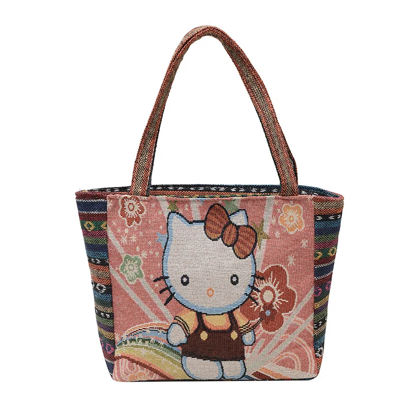 Retro One-shoulder Mommy Bag Large Capacity Casual Commuter Tote Bag Ladies Cartoon Anime Canvas Handheld Shopping Bag
Retro One-shoulder Mommy Bag Large Capacity Casual Commuter Tote Bag Ladies Cartoon Anime Canvas Handheld Shopping Bag