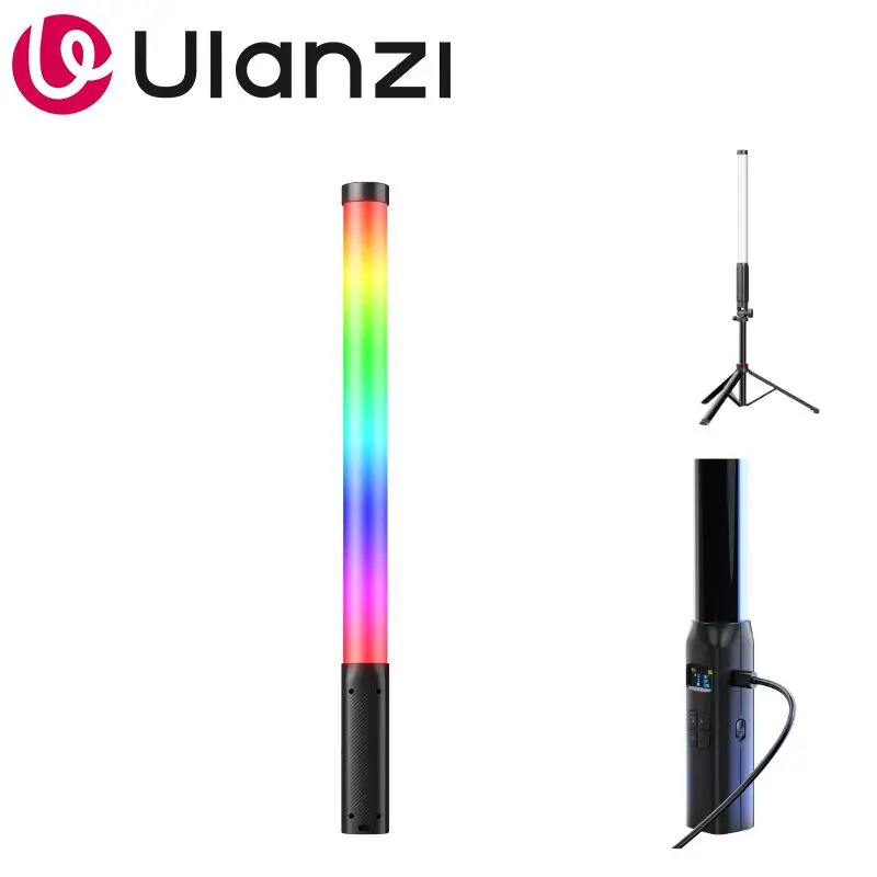 Ulanzi VL119 10W RGB Светодиодный видеосвет-стик, цветной LED-светильник CRI 95+ 2500K-9000K, портативная трубчатая лампа для фотостудии
Ulanzi VL119 10W RGB Светодиодный видеосвет-стик, цветной LED-светильник CRI 95+ 2500K-9000K, портативная трубчатая лампа для фотостудии