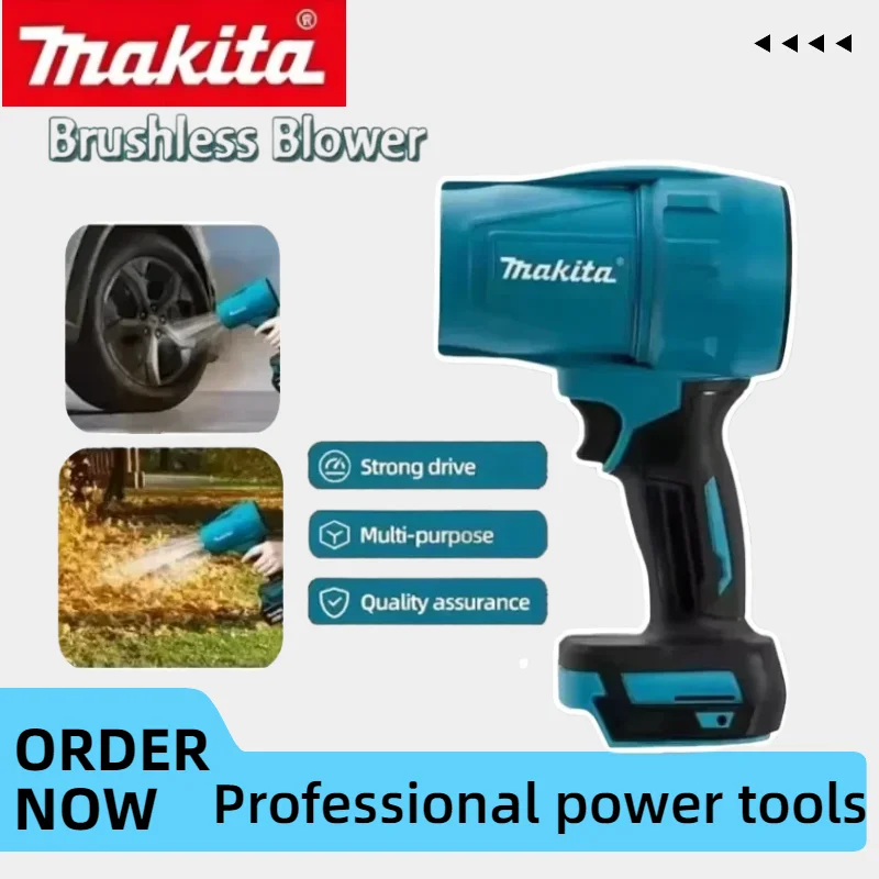 Makita Multifunctional Cordless Cleaning Tool Turbo Jet Blower Violent Wind Speed Rechargeable Duster for Car Maintenance Use
Makita Multifunctional Cordless Cleaning Tool Turbo Jet Blower Violent Wind Speed Rechargeable Duster for Car Maintenance Use