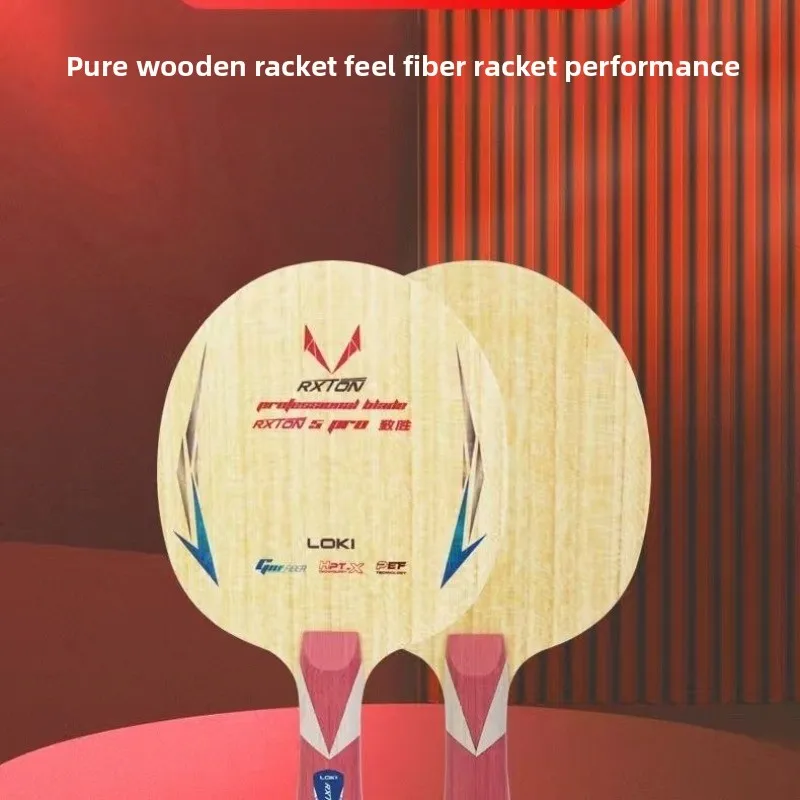 LOKI RXTON 5pro Winning Table Tennis Blade Carbon Fiber Racket Seven Layer Cork Fiber Professional Table Tennis Blade
LOKI RXTON 5pro Winning Table Tennis Blade Carbon Fiber Racket Seven Layer Cork Fiber Professional Table Tennis Blade