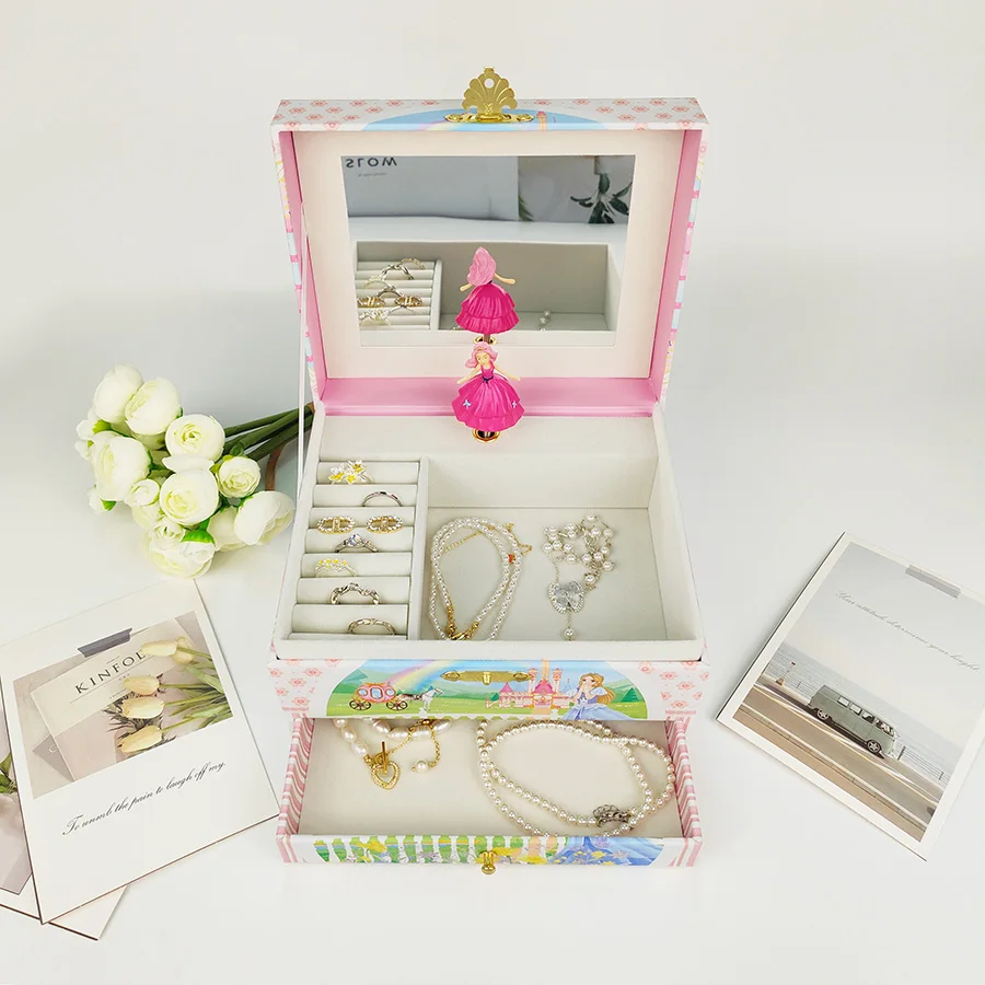 Gift Box Musical Jewelry Box For Wedding Birthday Christmas Party Ring Box Happy Birthday Party Decration Storage Box S067
Gift Box Musical Jewelry Box For Wedding Birthday Christmas Party Ring Box Happy Birthday Party Decration Storage Box S067