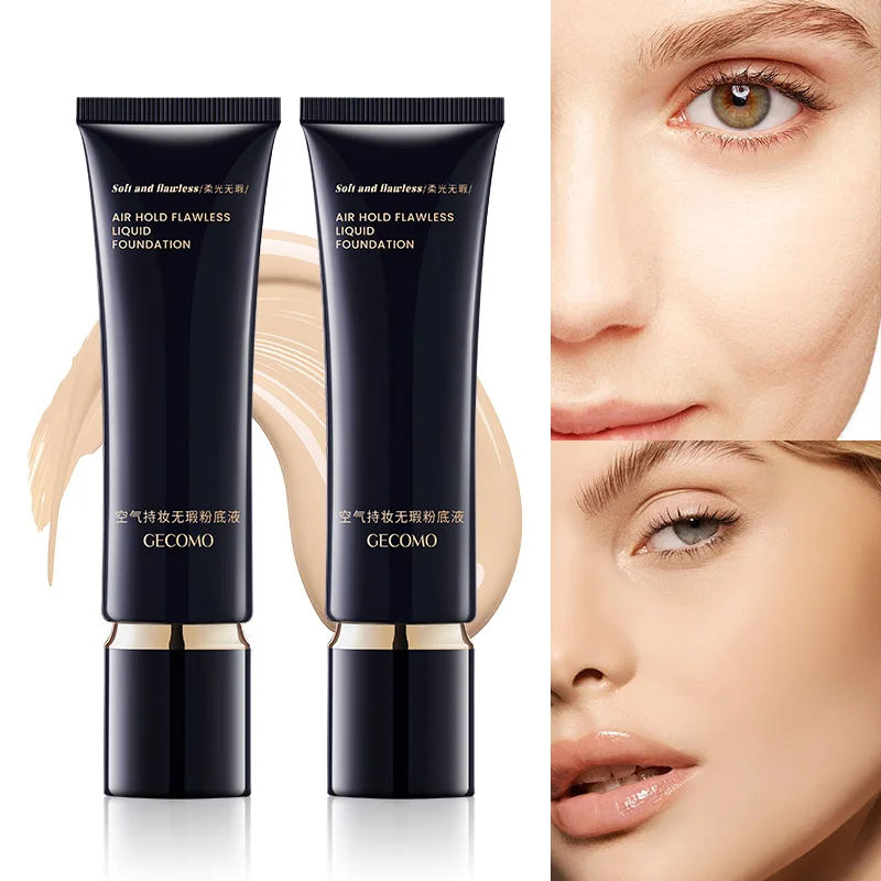 GECOMO Lasting Foundation Liquid, уютное покрытие, осветление, без размазывания макияжа, жидкая основа для сухой и жирной кожи
GECOMO Lasting Foundation Liquid, уютное покрытие, осветление, без размазывания макияжа, жидкая основа для сухой и жирной кожи