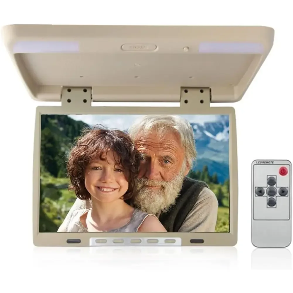 Car OverPlayer 15.4 Inch Wide IPS Sn Video Car Roo Mount Monitor Stereo lip Down OverCar Monitor Remote Control NO DVD(Beige)
Car OverPlayer 15.4 Inch Wide IPS Sn Video Car Roo Mount Monitor Stereo lip Down OverCar Monitor Remote Control NO DVD(Beige)