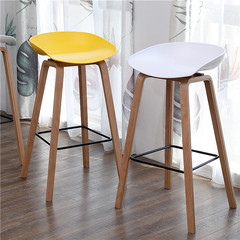 Nordic High Stool Bar Chairs Swivel Luxury Reception Office Bar Chairs Wooden Minimalist Design Bar Furniture Taburete Alto LLBC
Nordic High Stool Bar Chairs Swivel Luxury Reception Office Bar Chairs Wooden Minimalist Design Bar Furniture Taburete Alto LLBC