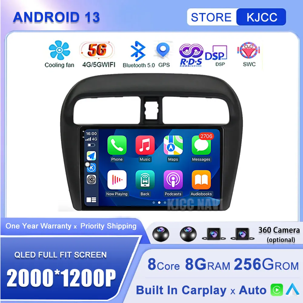9" Android 13 For Mitsubishi Mirage Spacestar Attrage 2012-2020 Navigation GPS Stereo MultimediaCarplay 4G WIFi No DVD Player
9" Android 13 For Mitsubishi Mirage Spacestar Attrage 2012-2020 Navigation GPS Stereo MultimediaCarplay 4G WIFi No DVD Player