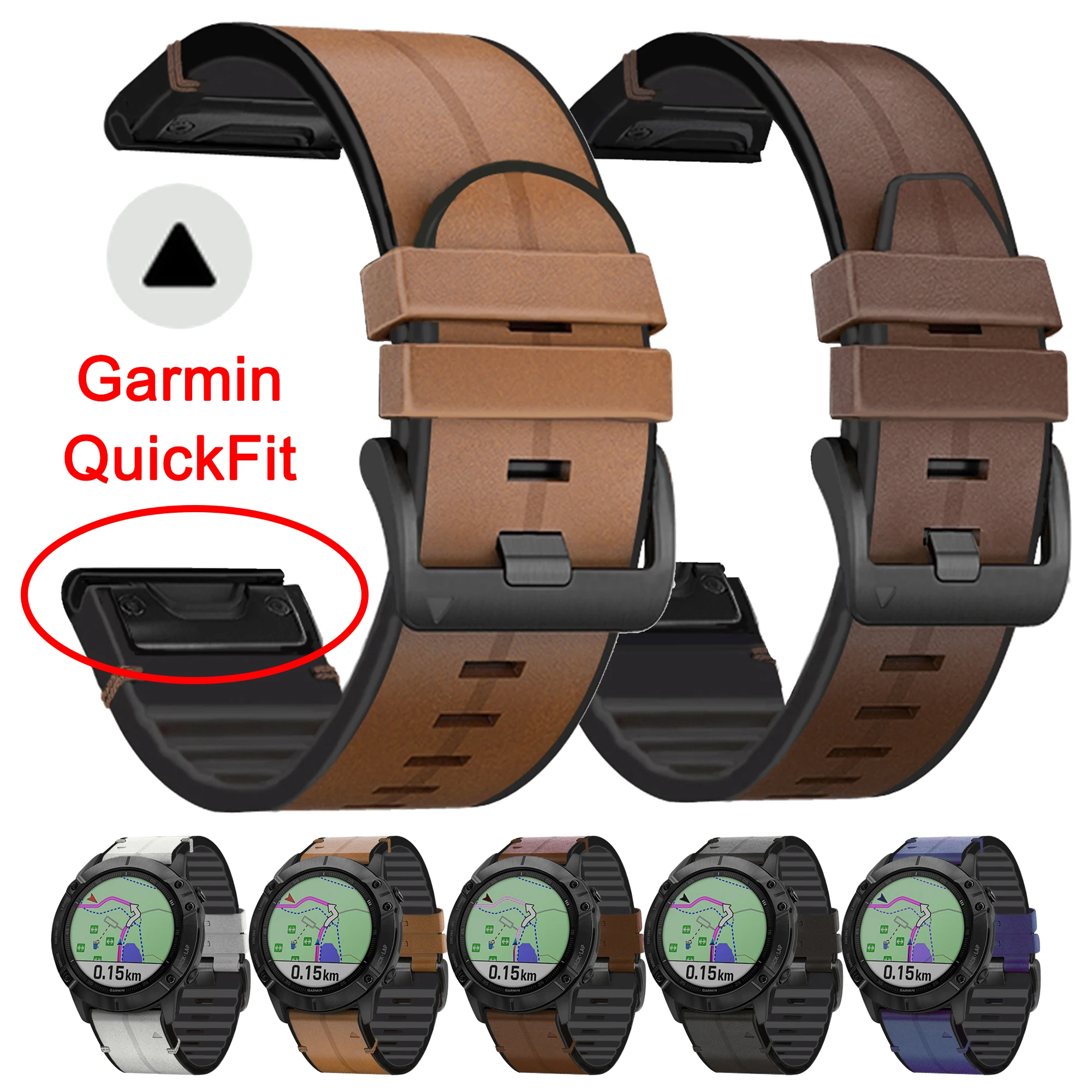 Ремешок QuickFit 22/26 мм из силикона и кожи для Garmin Fenix 6X Pro, 6, 7, 7X, 5, 5X Plus, Fenix 8, Epix Pro, Quatix 8, Tactix 8, 47/51 мм (Correa)
Ремешок QuickFit 22/26 мм из силикона и кожи для Garmin Fenix 6X Pro, 6, 7, 7X, 5, 5X Plus, Fenix 8, Epix Pro, Quatix 8, Tactix 8, 47/51 мм (Correa)