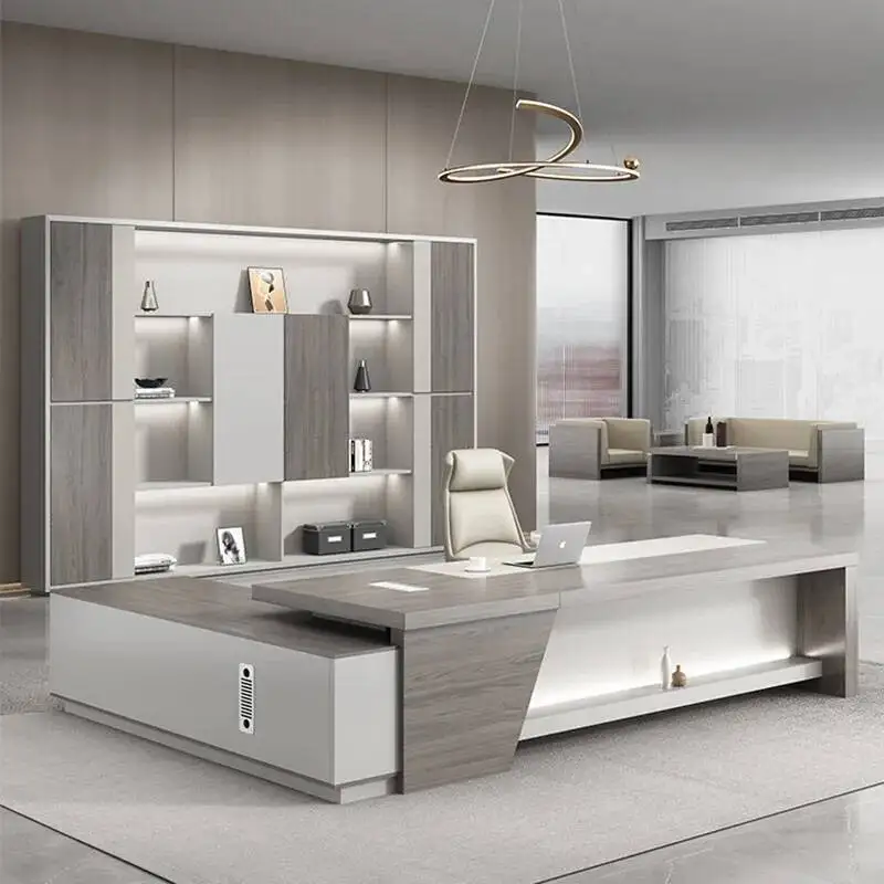 Президентский письменный стол, роскошный офисный письменный стол, многофункциональный офисный нескользящий коврик, мебель Escritorio Grande
Президентский письменный стол, роскошный офисный письменный стол, многофункциональный офисный нескользящий коврик, мебель Escritorio Grande