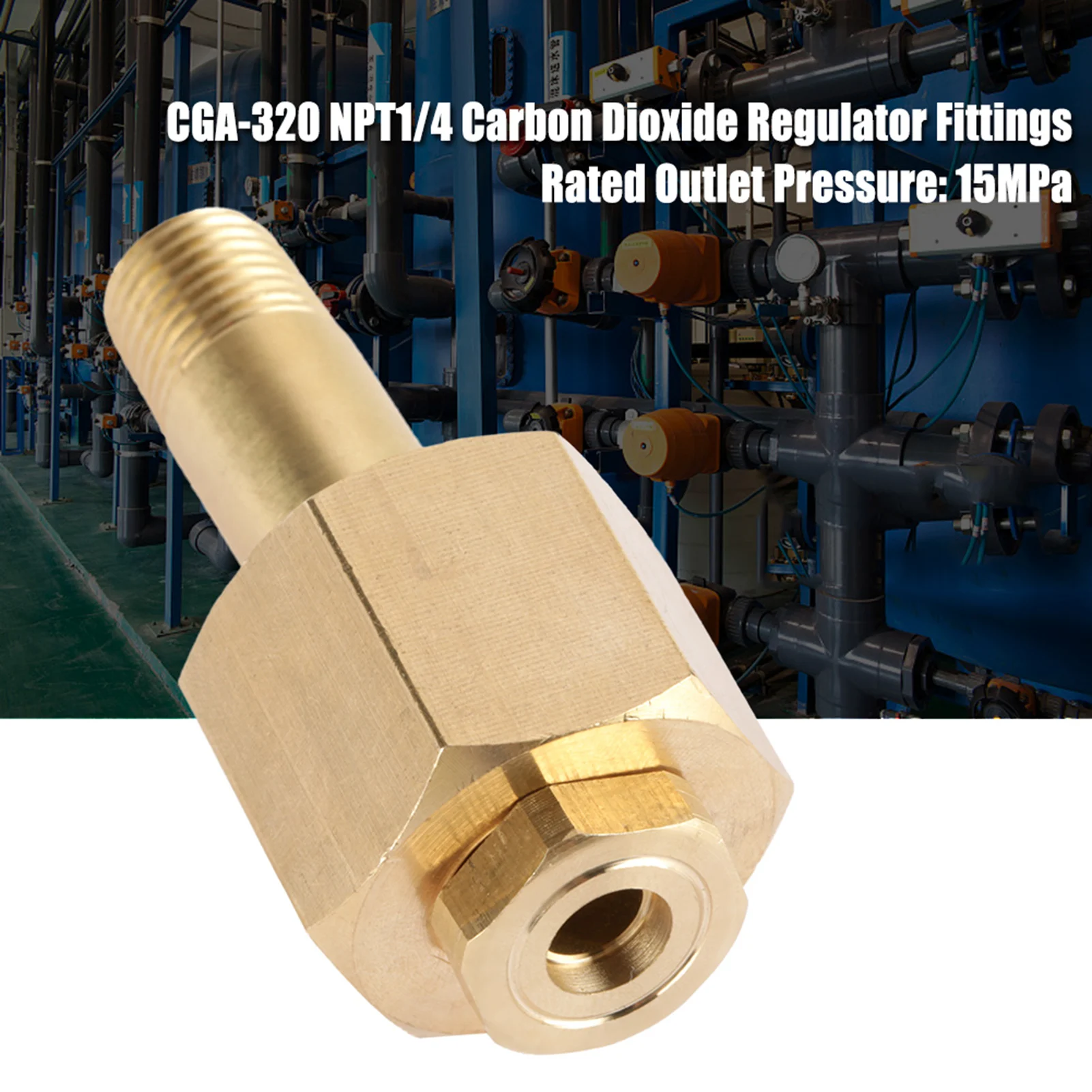 CO2 Regulator Washer Regulator Inlet Nut CGA-320 Carbon Dioxide Regulator Inlet Nut and Nipple with Washer CO2 Regulator Nut
CO2 Regulator Washer Regulator Inlet Nut CGA-320 Carbon Dioxide Regulator Inlet Nut and Nipple with Washer CO2 Regulator Nut