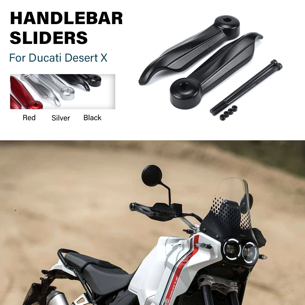 Hand Guard Protection For Ducati Desert X DesertX 2022- Handlebar End Protector Handguard Sliders
Hand Guard Protection For Ducati Desert X DesertX 2022- Handlebar End Protector Handguard Sliders