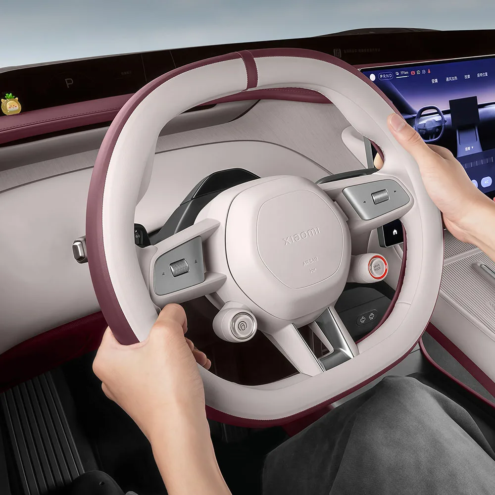 Leather Steering Wheel Cover For Xiaomi YU7 YU 7 2025 2026 Ultra Thin Anti Slip Handle Cover Car Modification Accessories
Leather Steering Wheel Cover For Xiaomi YU7 YU 7 2025 2026 Ultra Thin Anti Slip Handle Cover Car Modification Accessories